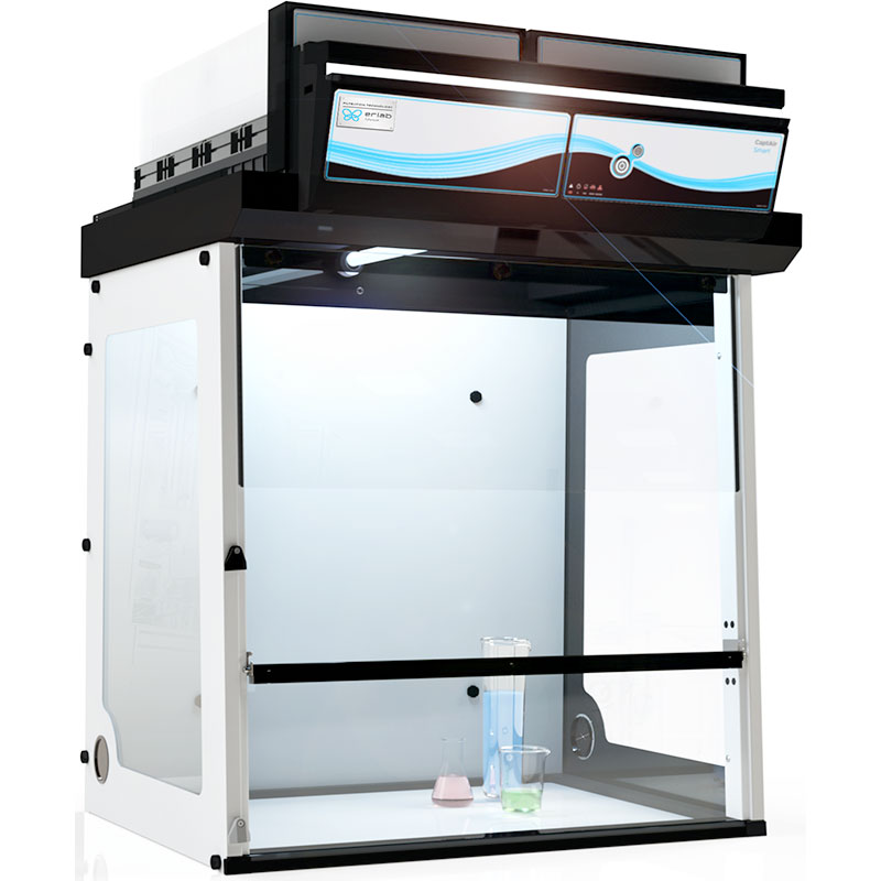 Filtering chemical fume hoods Erlab