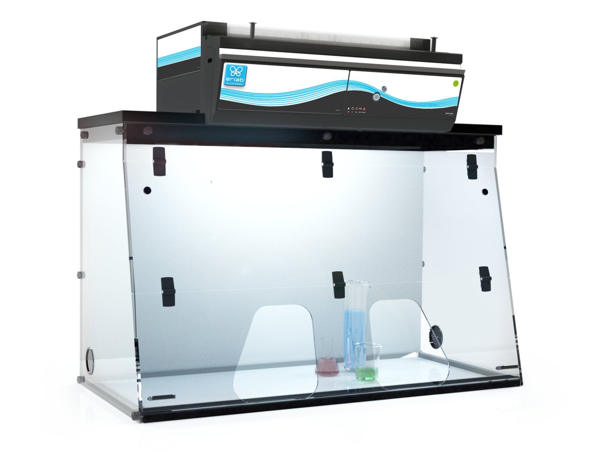 Erlab-Filterabzüge für Chemikalien - Erlab
